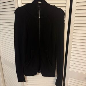 Lululemon Athletica Black Knit Sweater